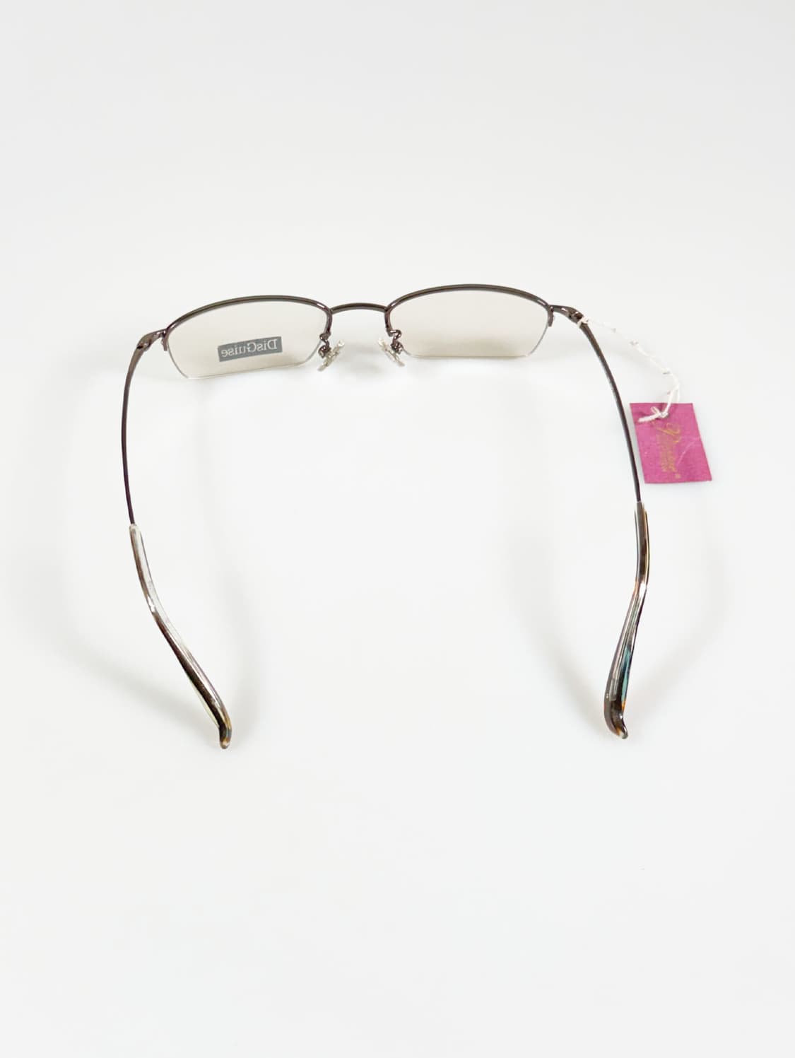 DisGuise 반무테 스퀘어 메탈 프레임 빈티지 안경 상품이미지5