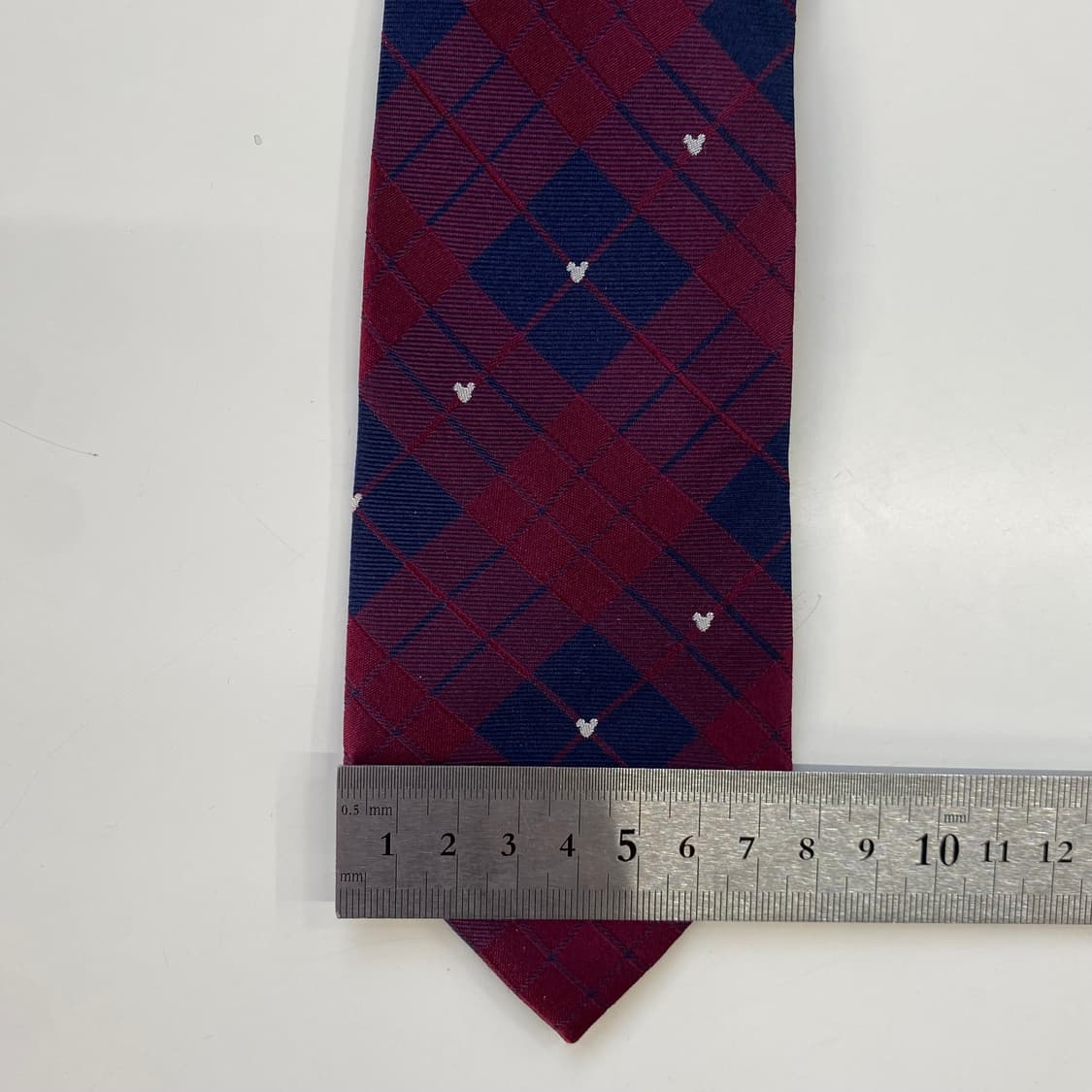 디즈니 캐릭터미키마우스 실크넥타이7.4cm 상품이미지8