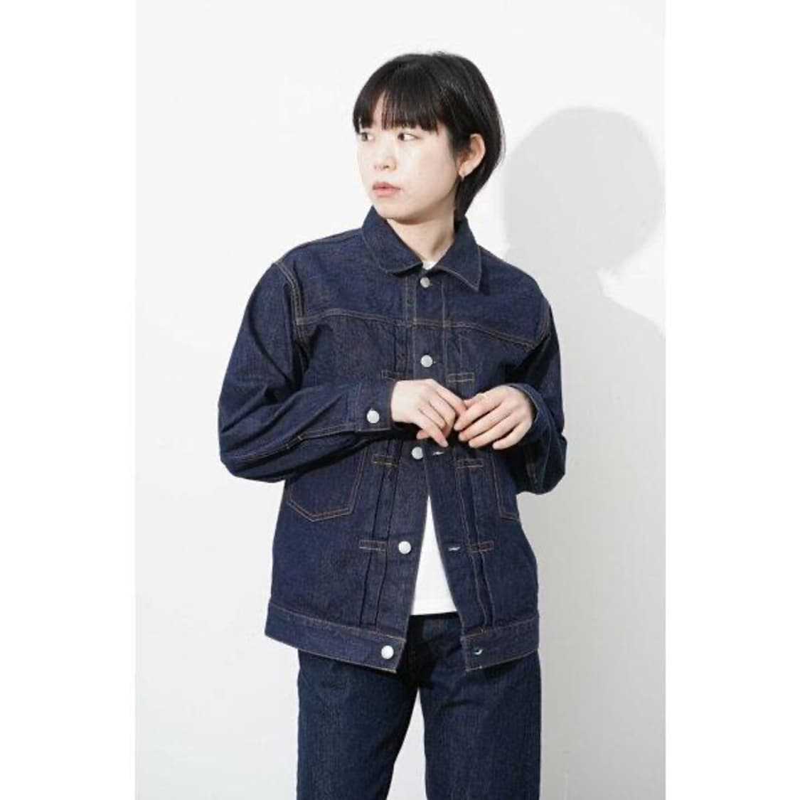 [40] 오디너리 핏츠 타입2 데님 자켓 원 워시 상품이미지2