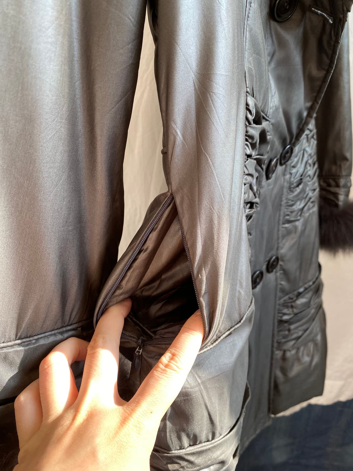 글로시 롱경량패딩(-66반) 상품이미지8