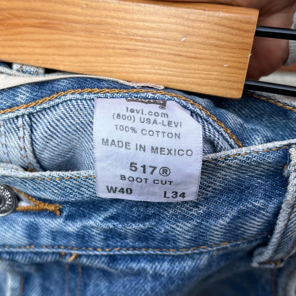 00s Levis517 리페어 부츠컷 (40“) 상품이미지5