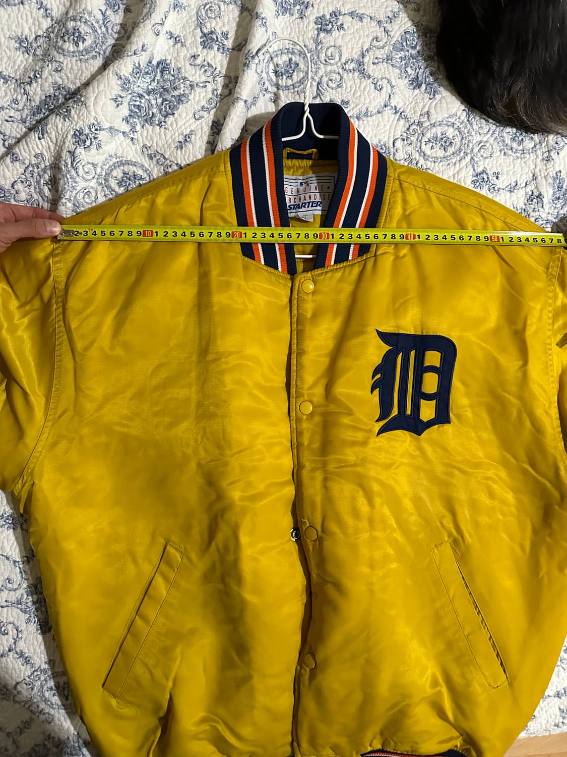 Starter 옐로우 오버사이즈 얇은 패딩(솜) 자켓  상품이미지3