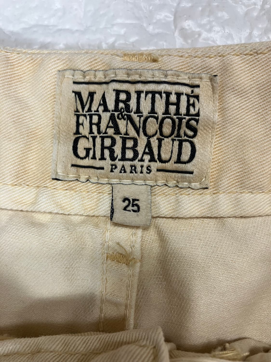 마리떼 프랑소와 저버드 아이보리 코튼팬츠 25 상품이미지7