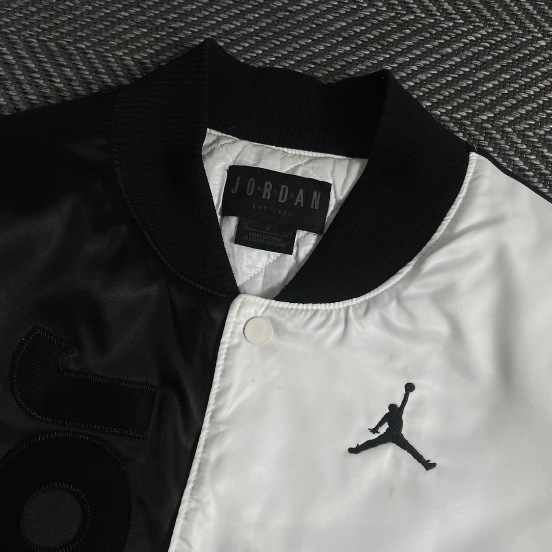 조던 에어조던 빅로고 사틴 바시티 점퍼y 3582 상품이미지5