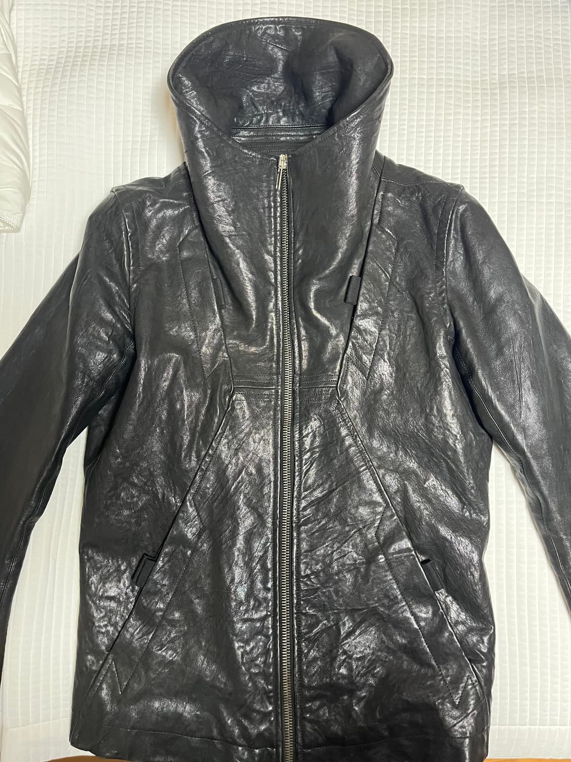 [S] 릭오웬스 09FW 크러스트 워시드 램 지오 자켓 상품이미지4