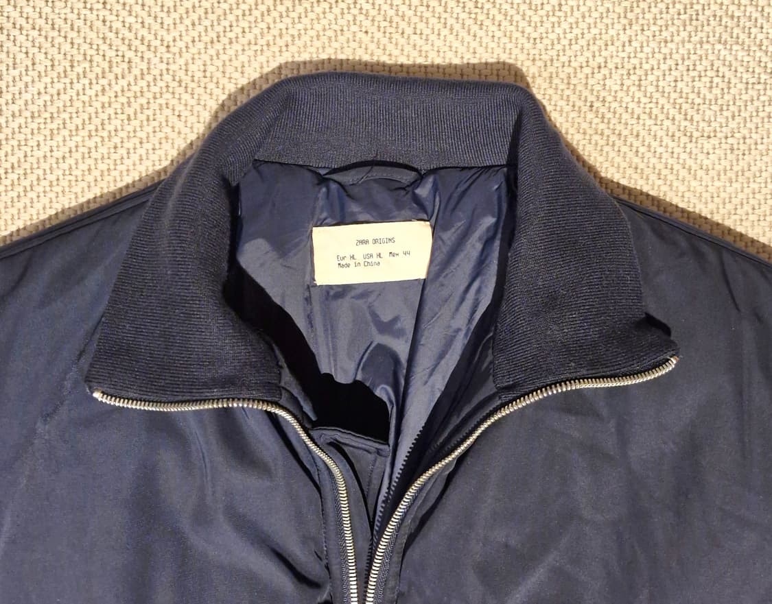 자라 오리진스 봄버 자켓 XL  상품이미지5