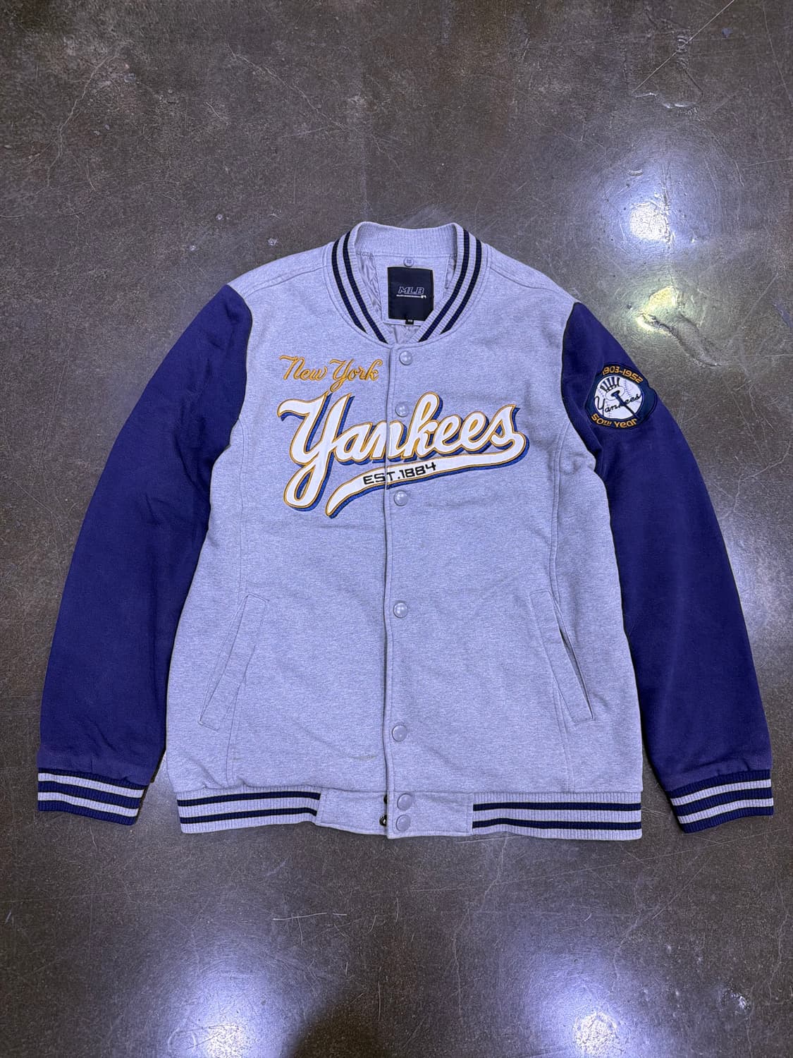 MLB 뉴욕 양키스 50주년 자수 패치 야구 점퍼 져지 110 상품이미지1