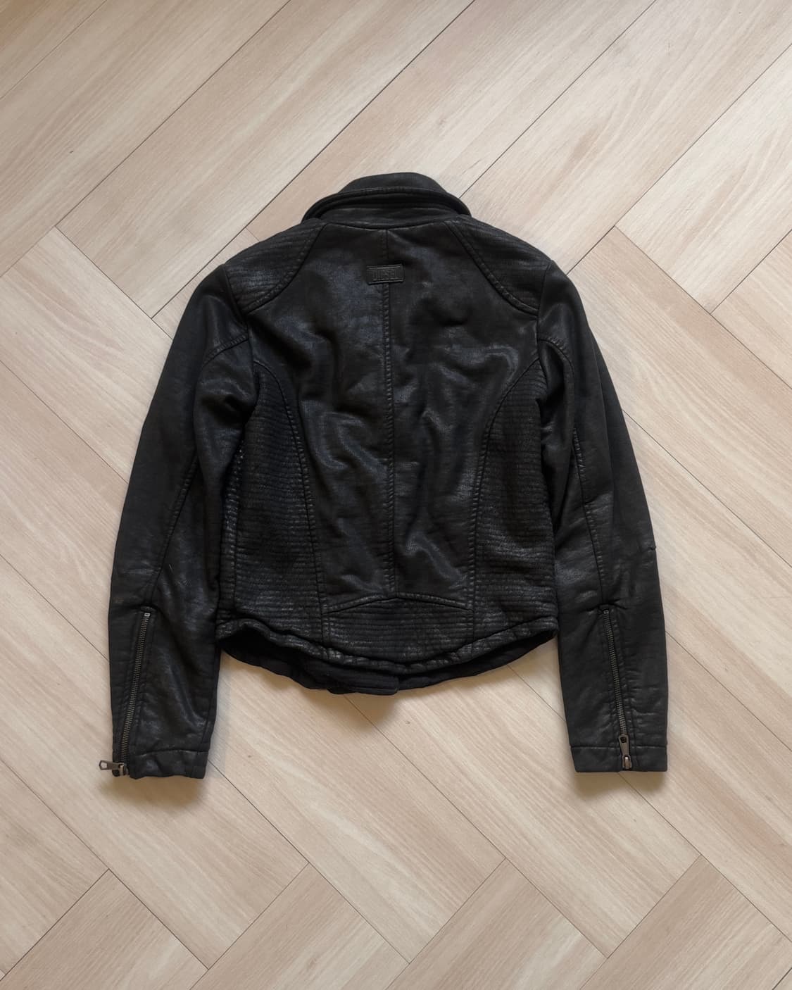 [DIESEL] biker leather jacket  상품이미지7