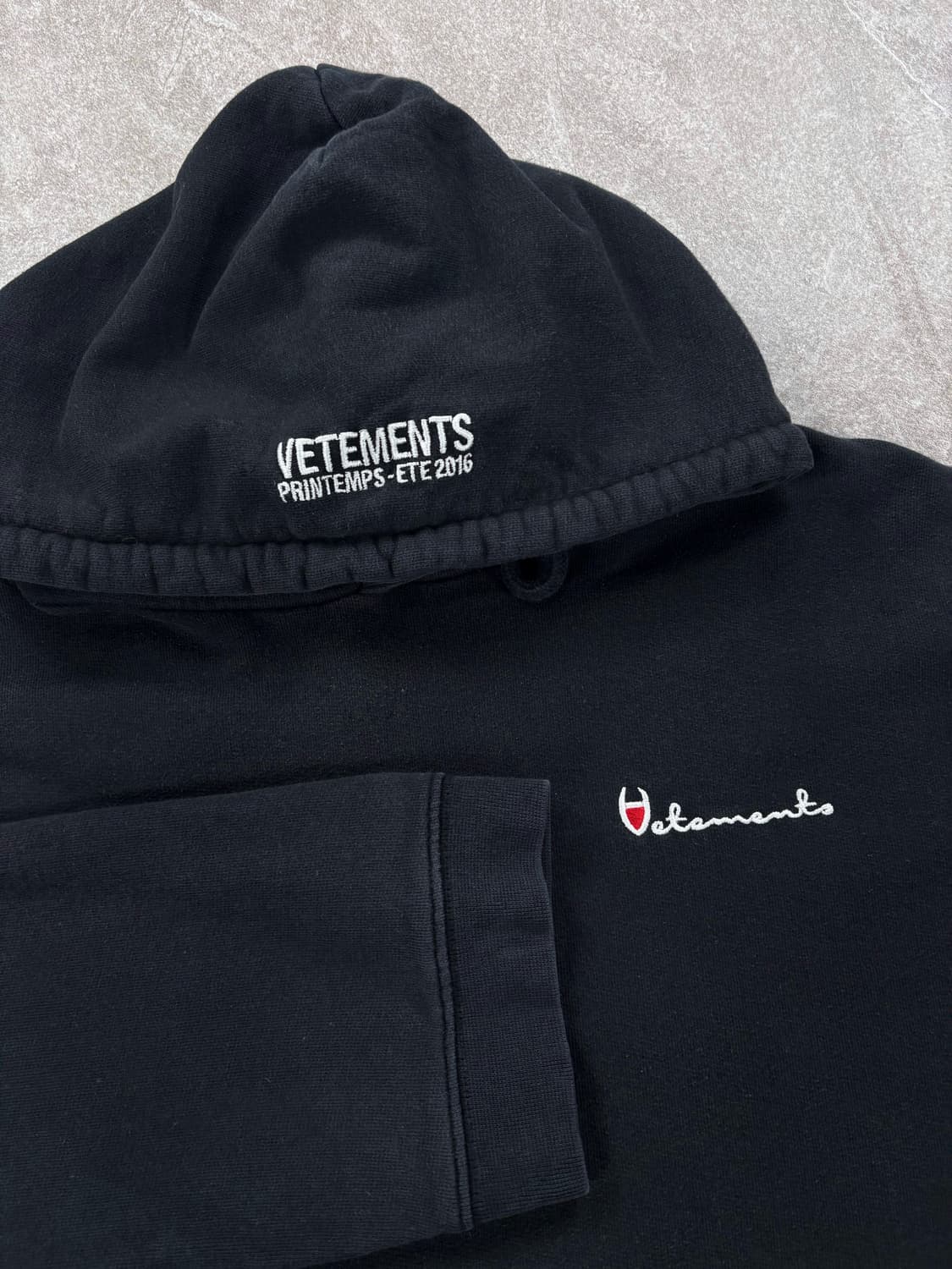 Vetements Og Reversible Metal LogoHoodie 상품이미지2