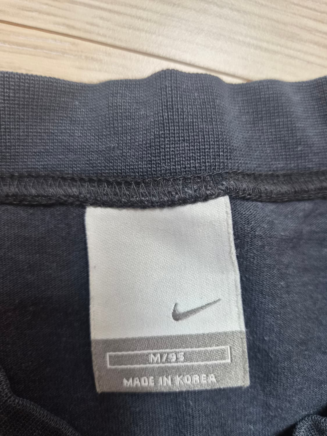 나이키 빈티지 반팔티 검정 블랙 M 95 상품이미지3