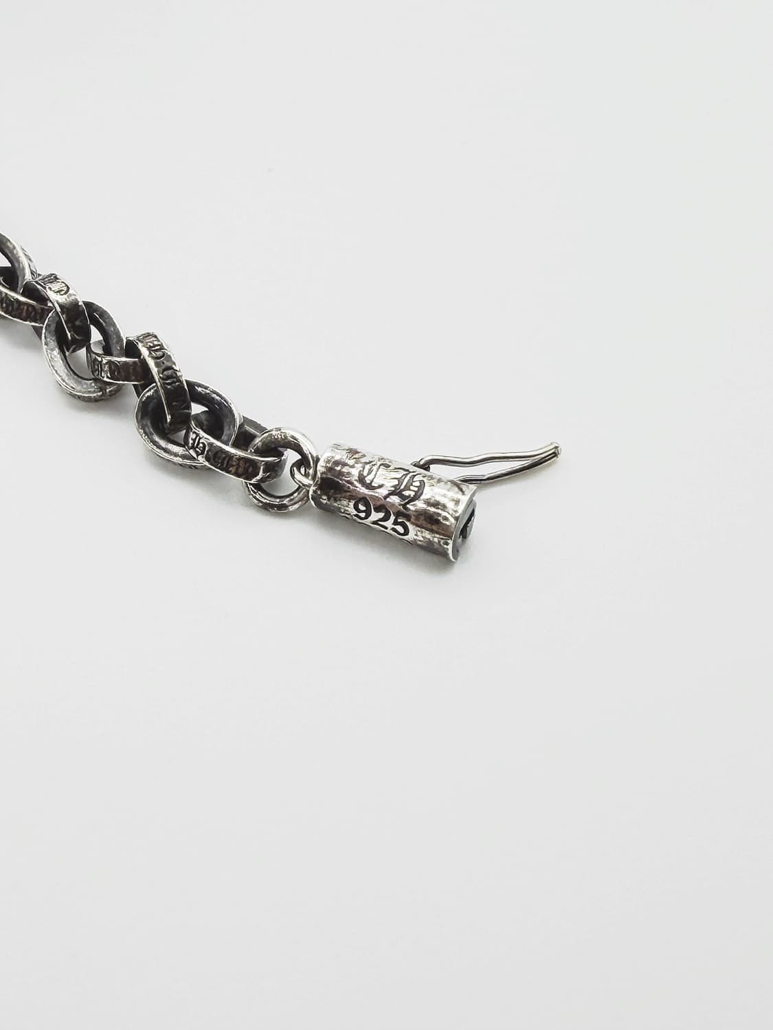 [20 Inch] 크롬하츠 페이퍼 체인 목걸이 20인치 실버 상품이미지3