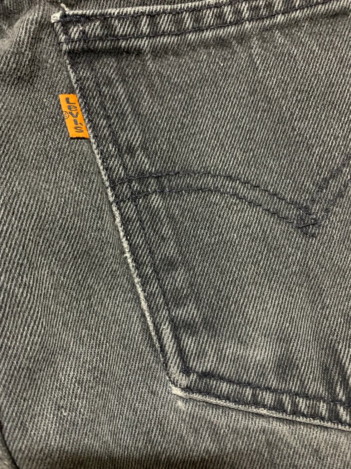 LEVIS 리바이스 커스터마이징(550-95년 메이드)데님 스커트 상품이미지10