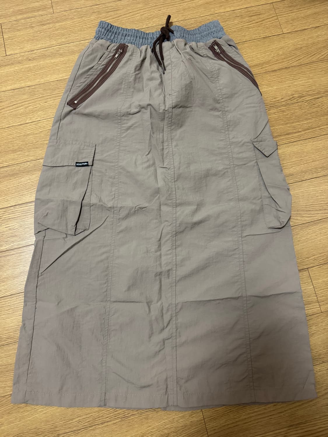 스컬프터 밴딩 맥시 스커트 상품이미지2