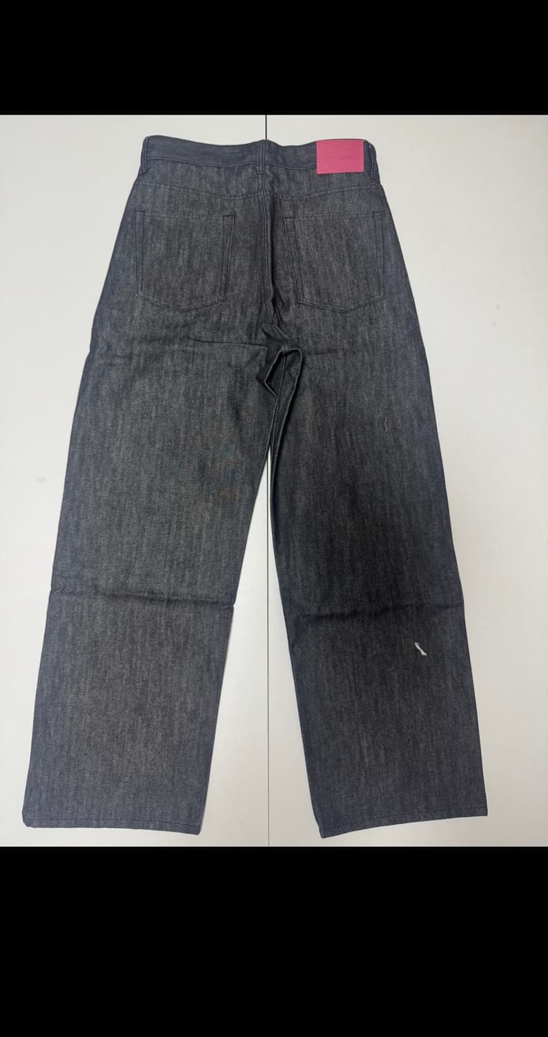 포트너스 투턱 와이드 블랙 진 상품이미지4