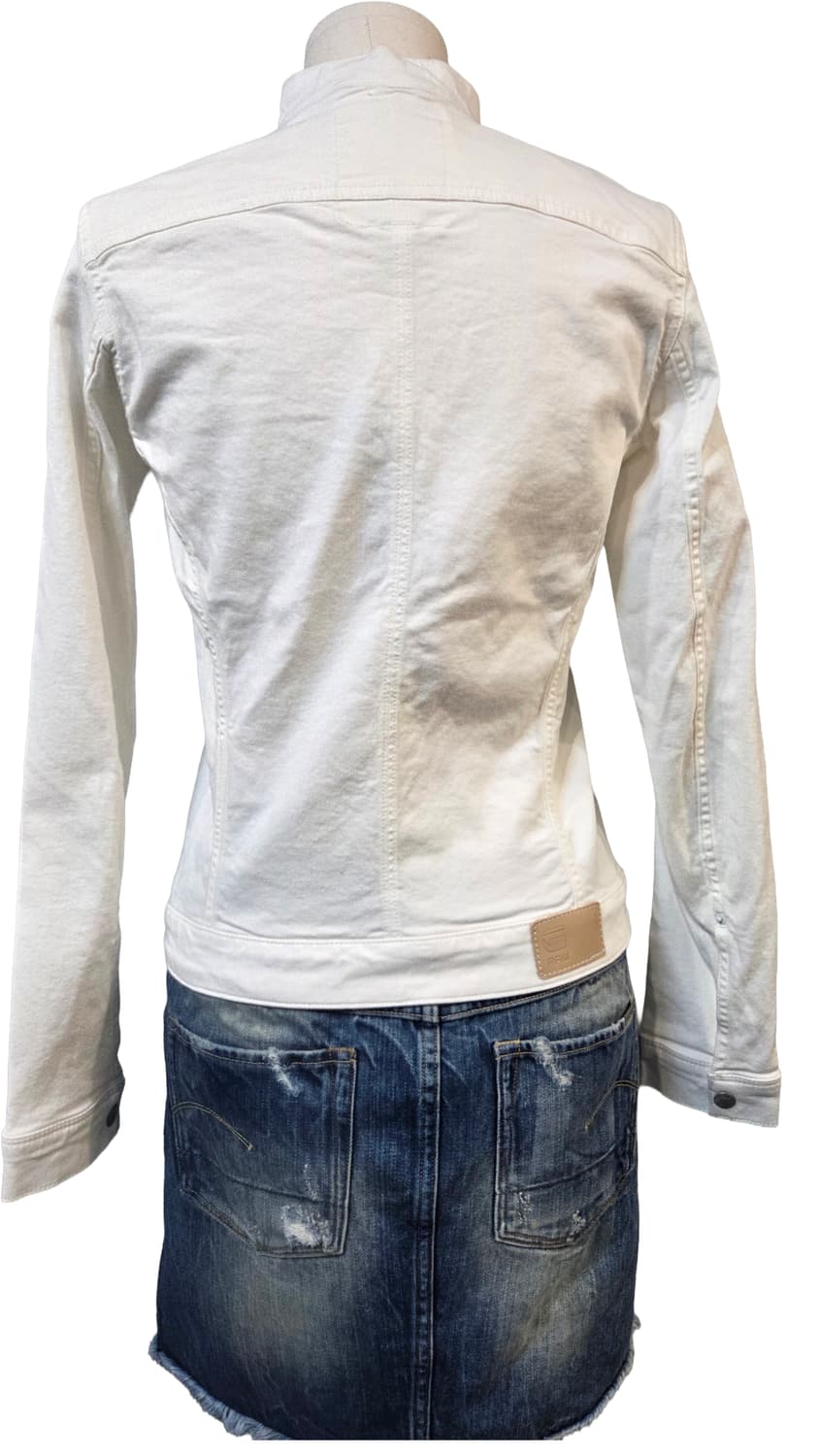 G-STAR RAW 화이트 데님 자켓(XS)스판 상품이미지3