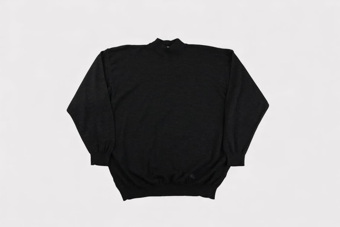 [XL] 90's 버버리 메리노울 니트 상품이미지1