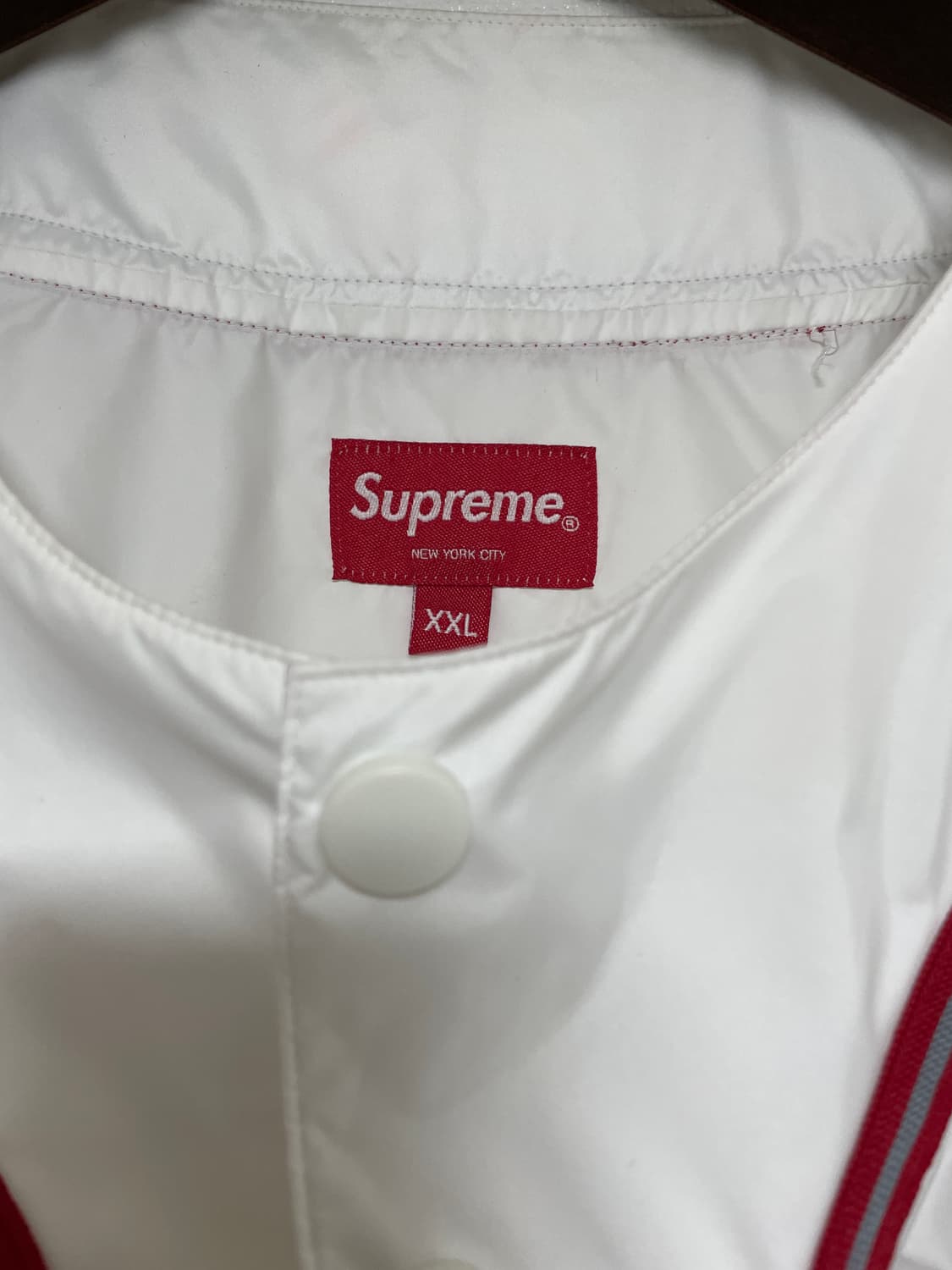 슈프림 스냅 베이스볼 자켓 xxl 상품이미지3