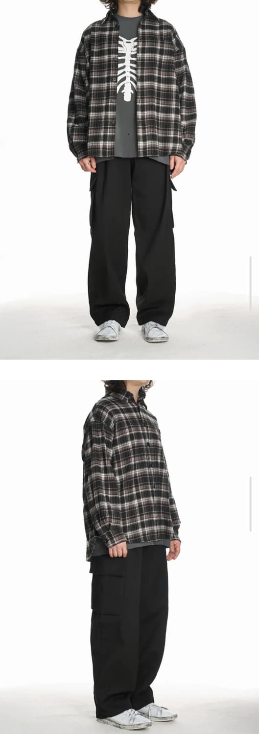 세븐셀라 미사용 세미벌룬카고팬츠 32인치 기장105 상품이미지10