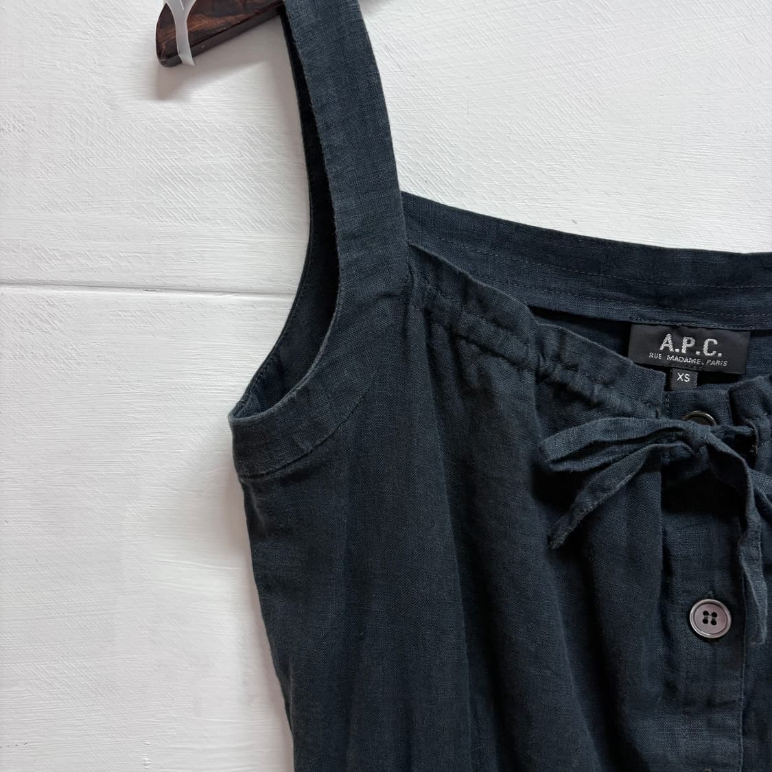 A.P.C. 아페쎄 네이비 린넨 슬립 원피스 XS JPN 상품이미지5