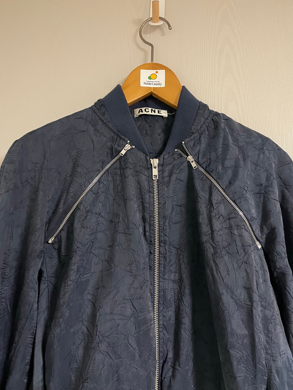13SS 아크네 스튜디오 Blanche Crinkle Jacket38 상품이미지6