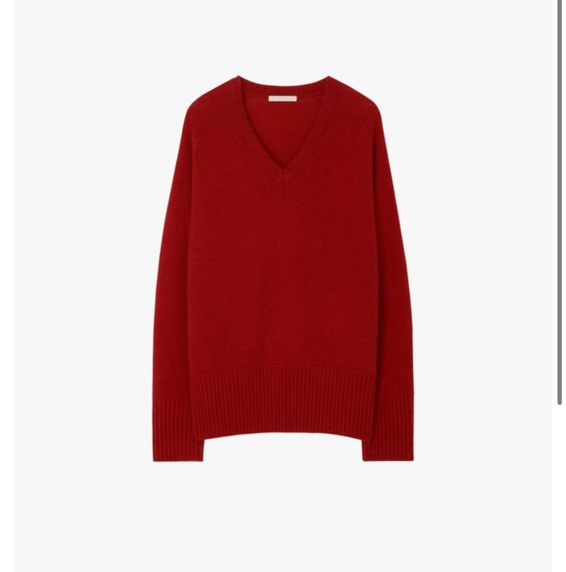 GBH어페럴 WOOL V-NECK SWEATER / RED 상품이미지3