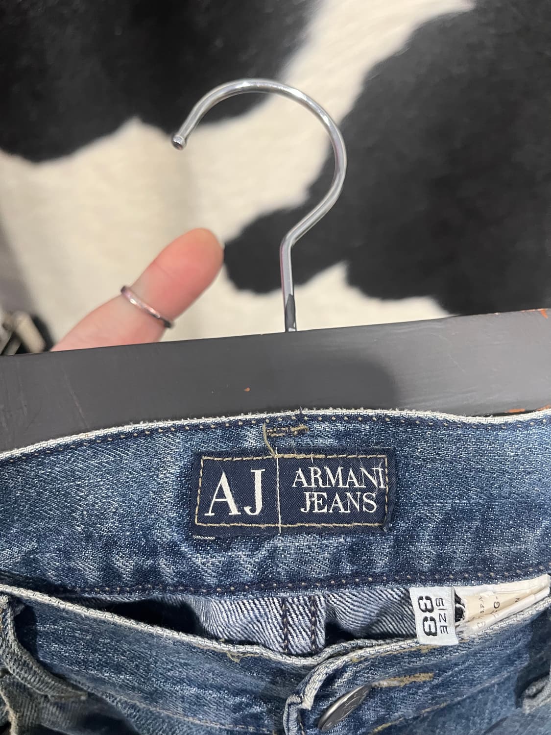 아르마니 워싱 데님팬츠 상품이미지5