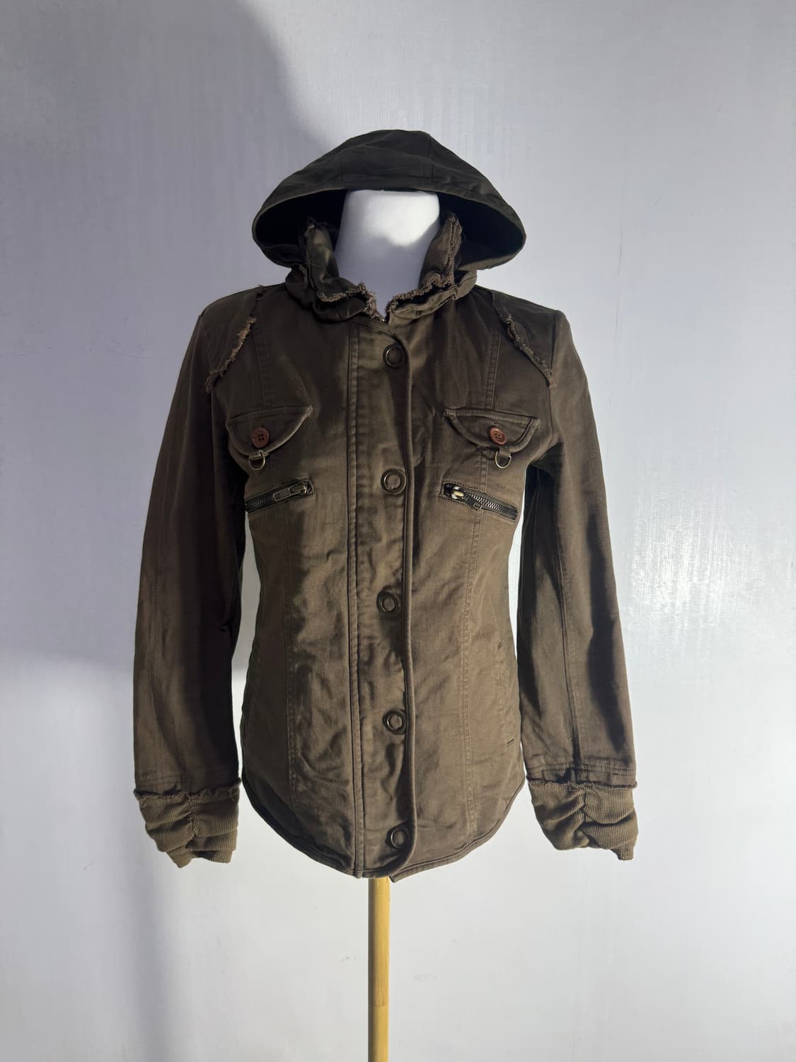 Double dazzle 보노 밀리터리 자켓 y2k lgb goa 상품이미지2