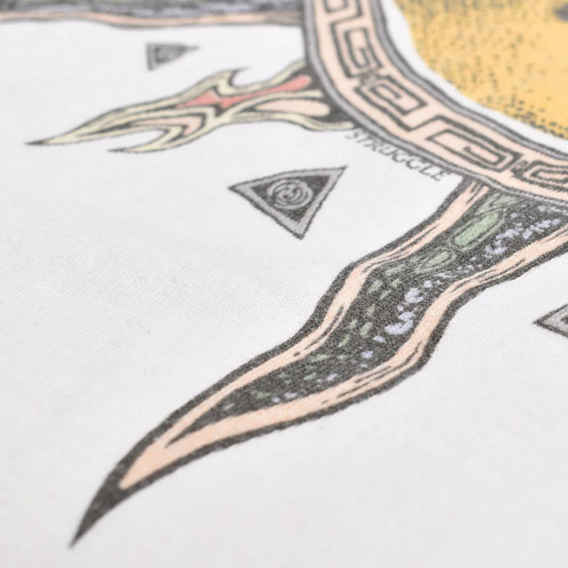 [새상품/XL] 세인트미카엘 x CPFM 썬 반팔 티셔츠 화이트 상품이미지4