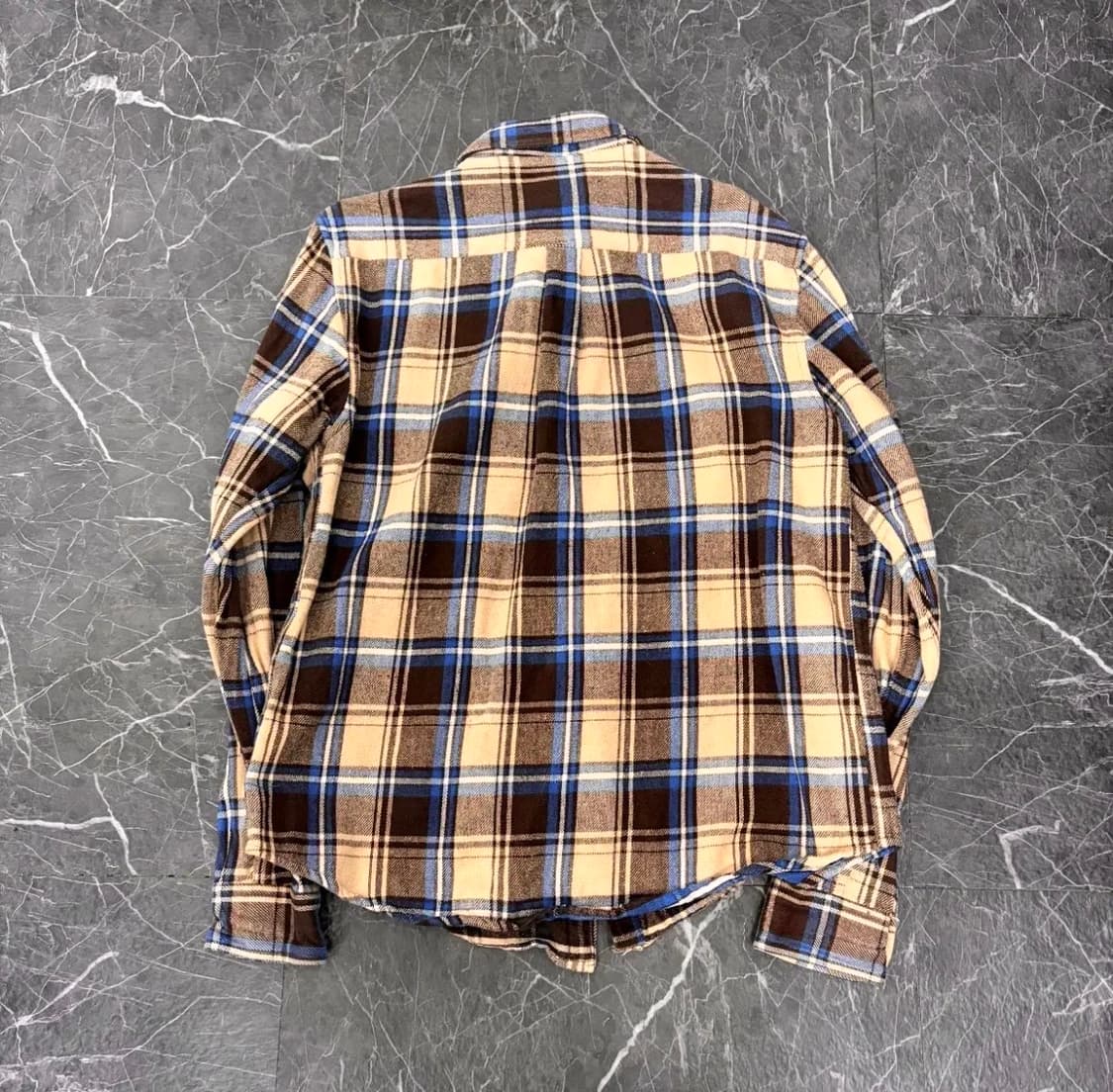 스투시 체크 플란넬 셔츠 상품이미지4