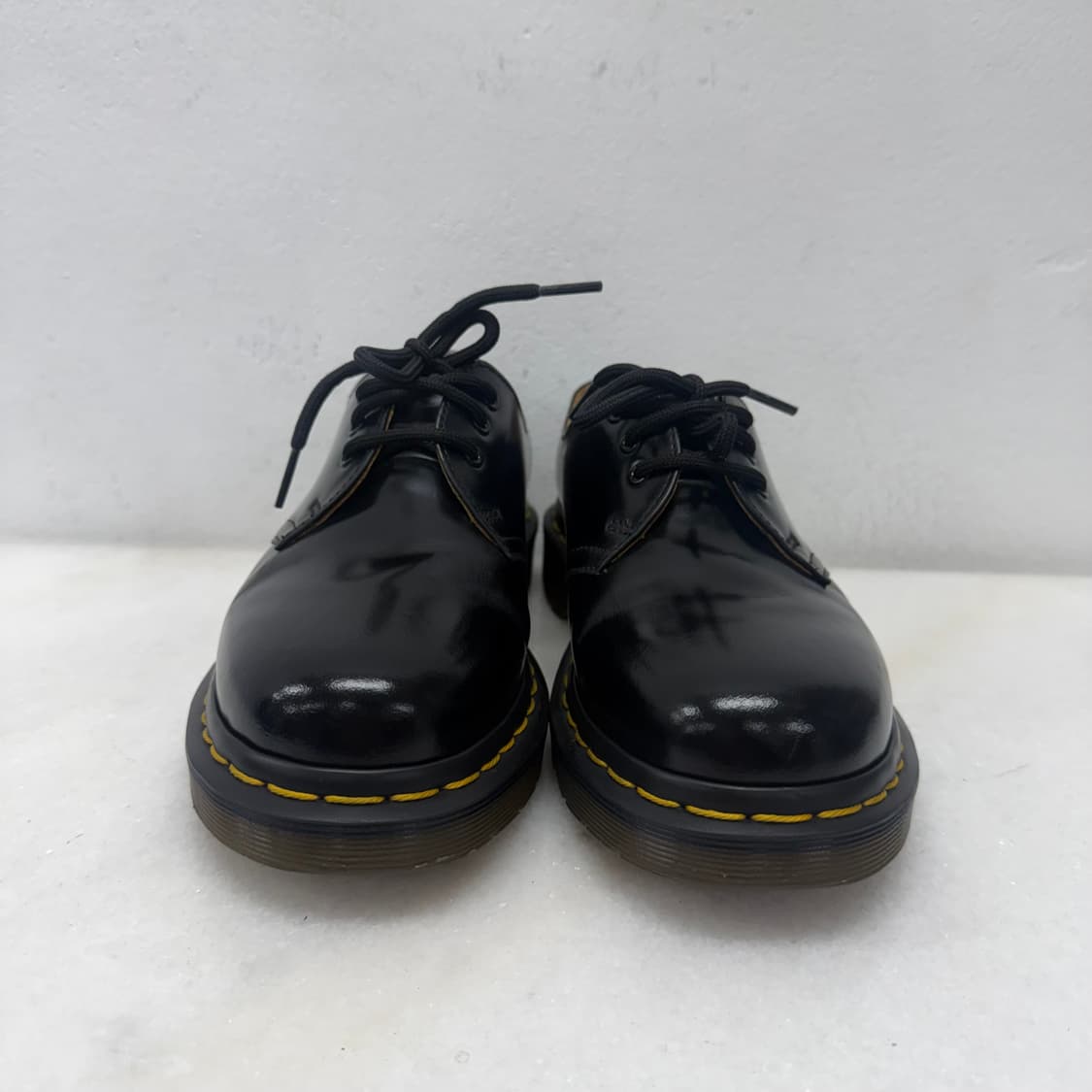 (UK3)닥터마틴 1461 블랙 스무스 3홀 상품이미지3