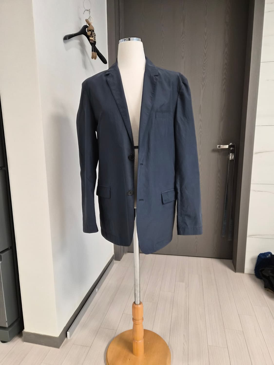 산드로 파리(Sandro Paris) 남성 네이비 캐주얼 블레이저 상품이미지1