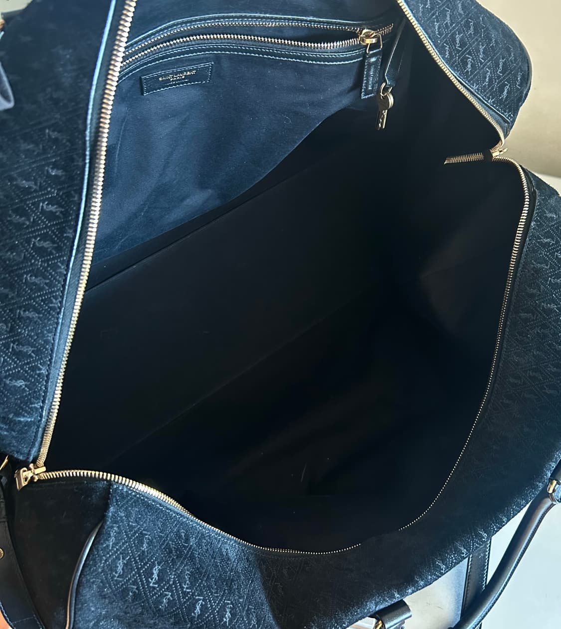 생로랑 스웨이드 보스턴백 상품이미지8