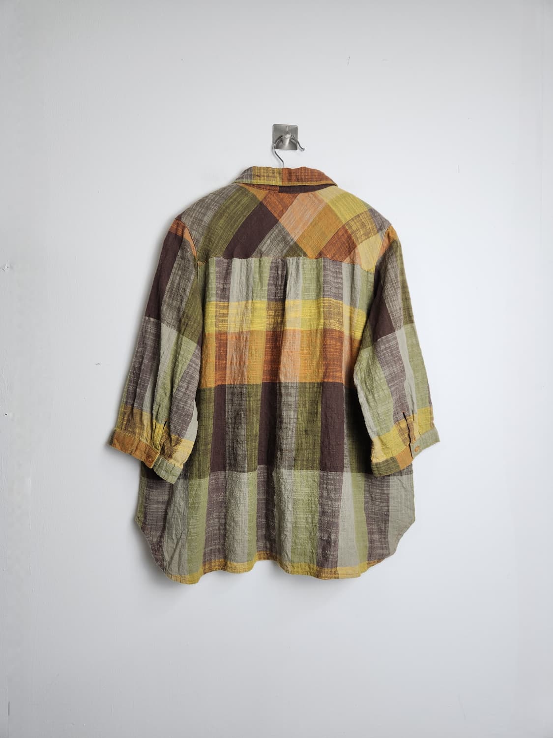 내추럴 체크 블라우스 상품이미지9