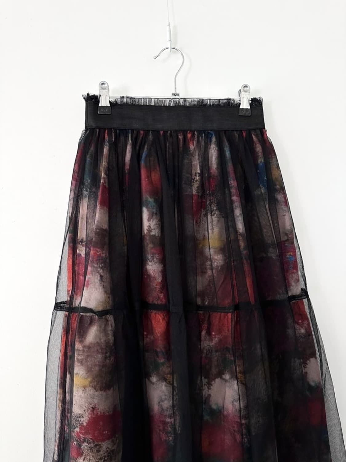 Museum printing tulle skirt 상품이미지2