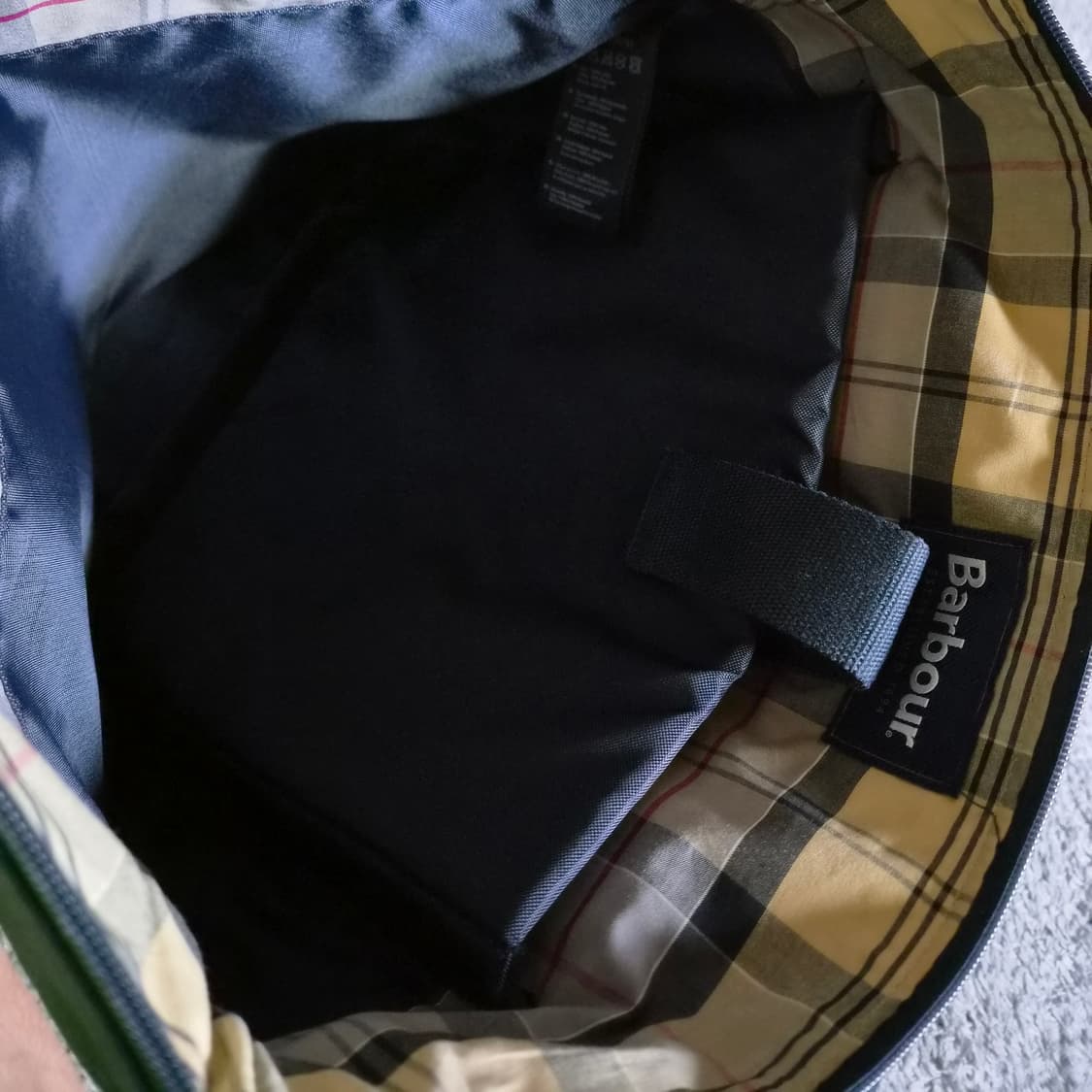 바버 barbour 캔버스백 토트백 헬멧백 크로스백 가방 미군 빈티지 상품이미지8