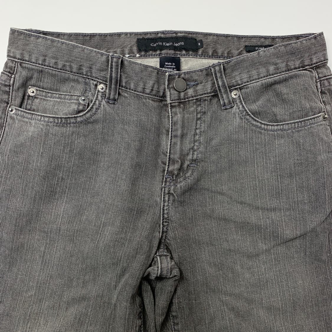 [31/정품] 캘빈클라인 그레이 데님 팬츠 L2-0004 상품이미지3