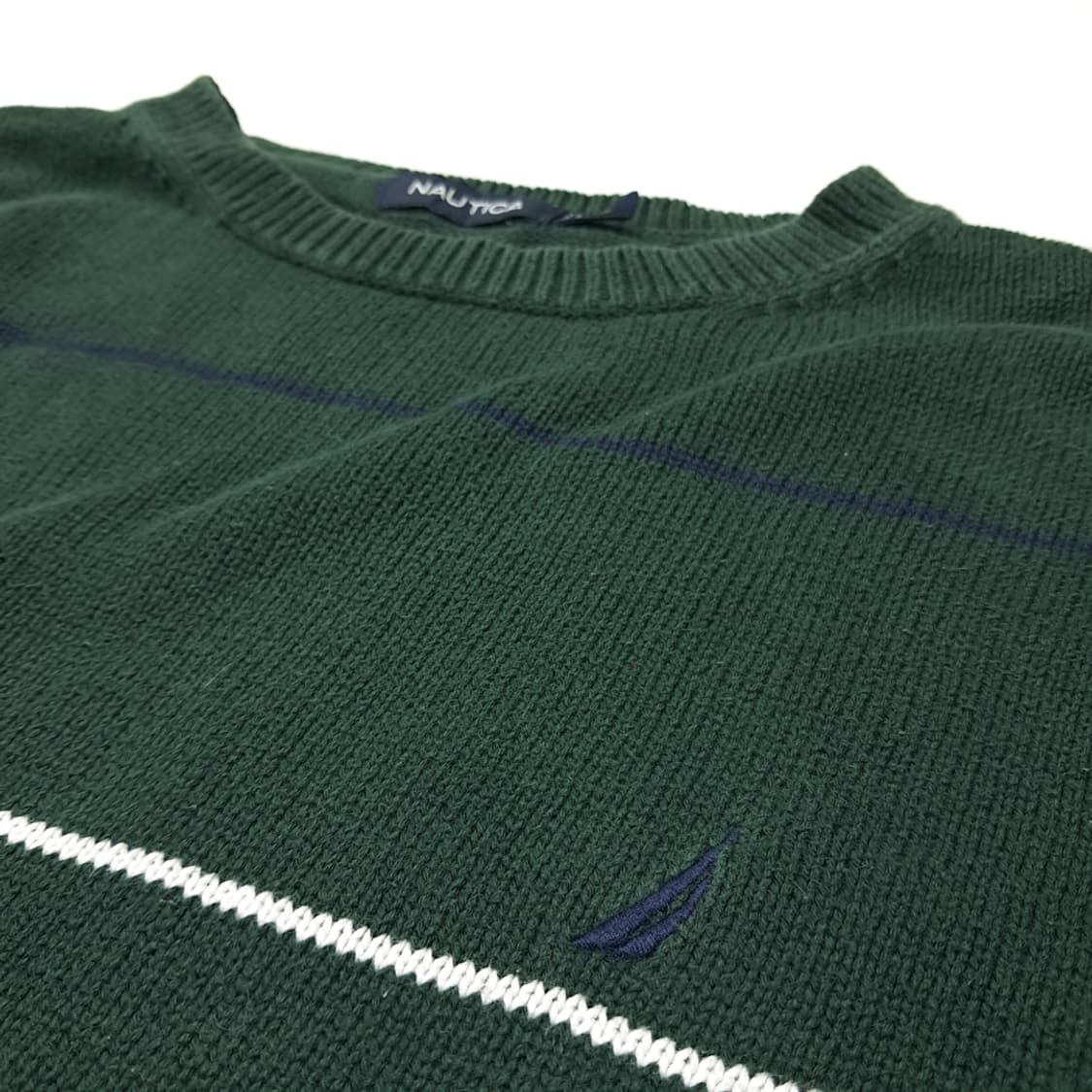 CL134 XL 노티카 90s 코튼 스트라이프 니트 상품이미지3