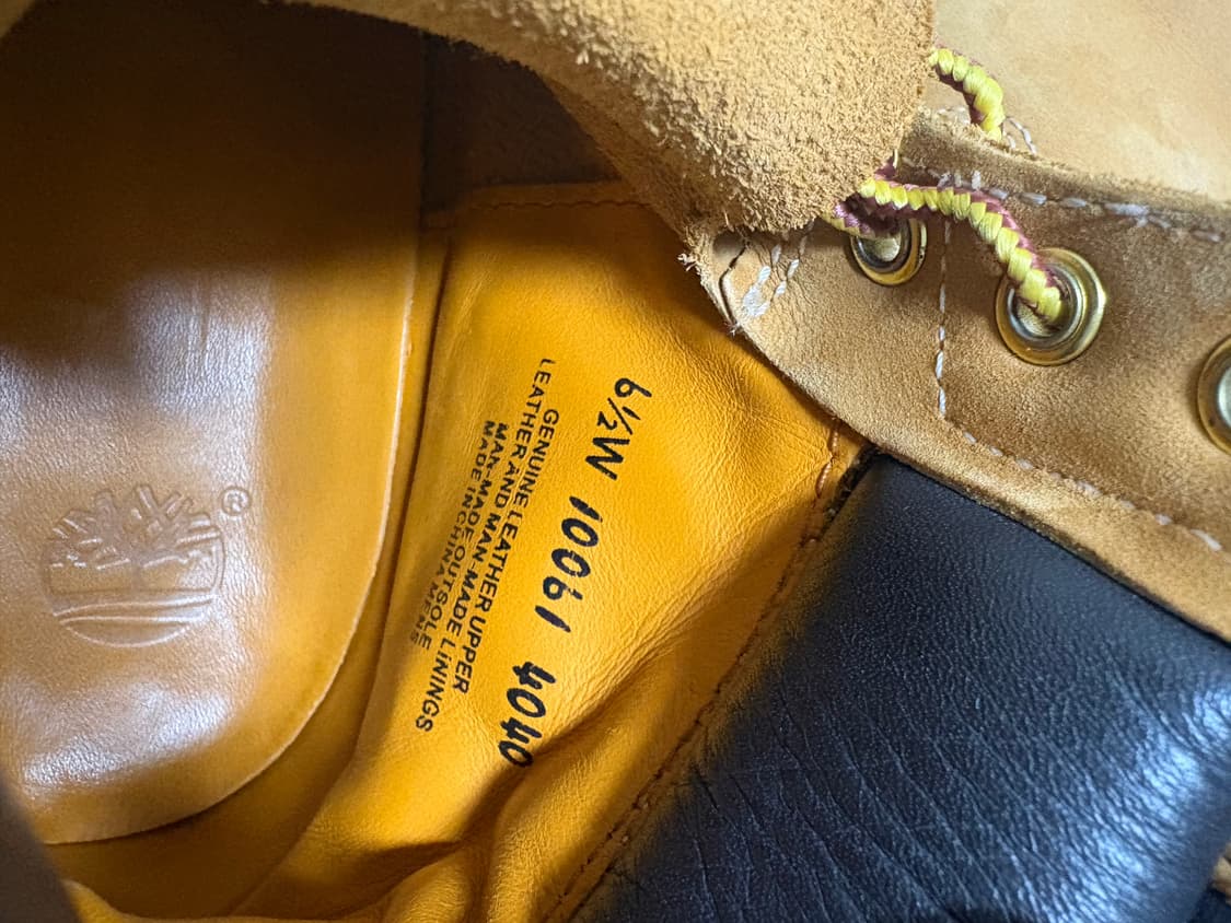 팀버랜드 프리미엄 6인치 워커 부츠 245 상품이미지7