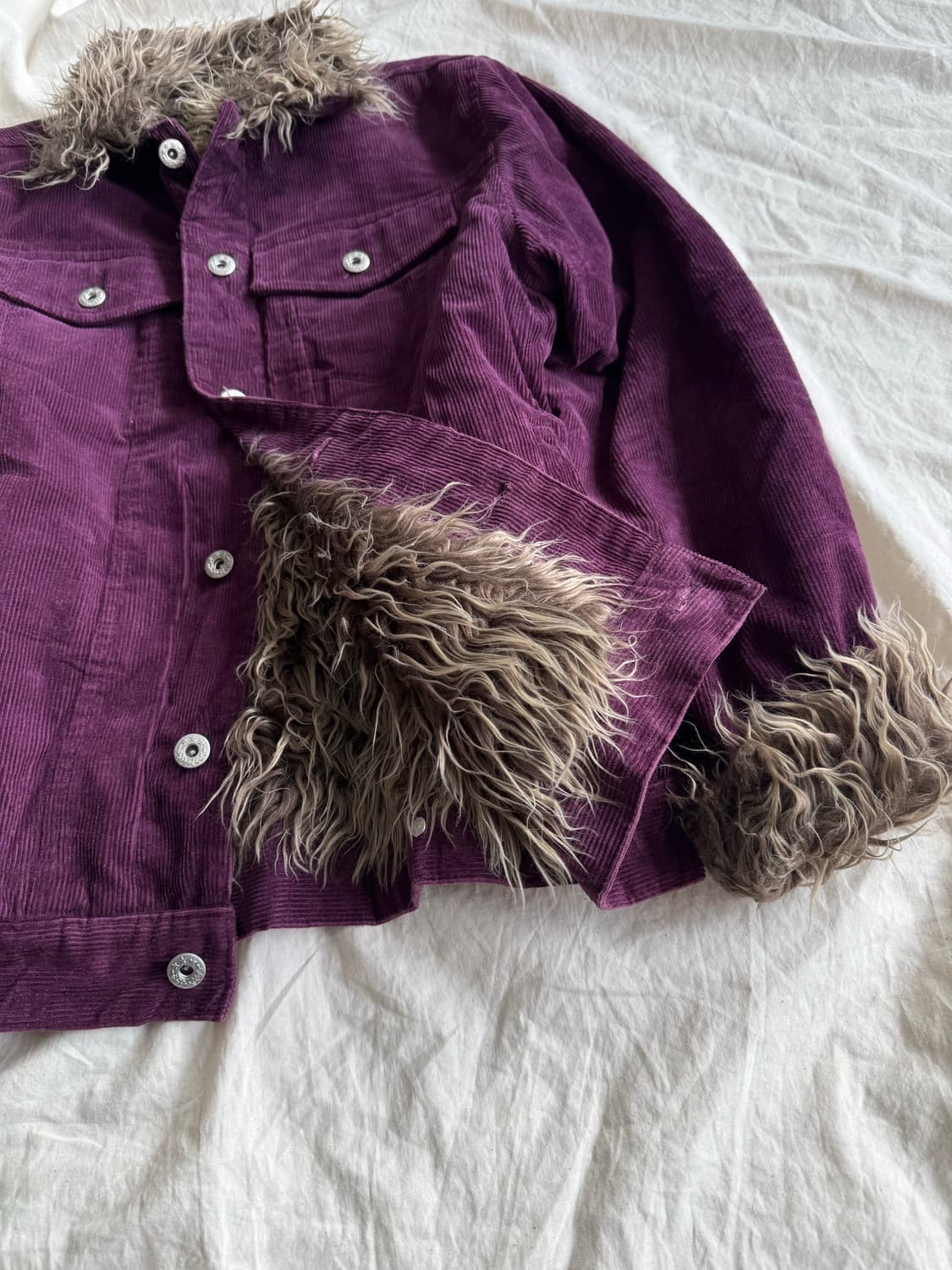 펑투케 와투케 나나펑크 코듀로이 퍼 자켓 상품이미지4
