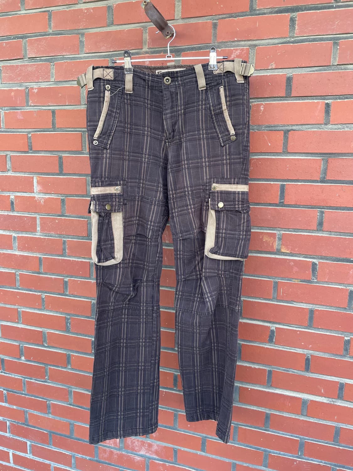 vintage checkered pants 상품이미지1
