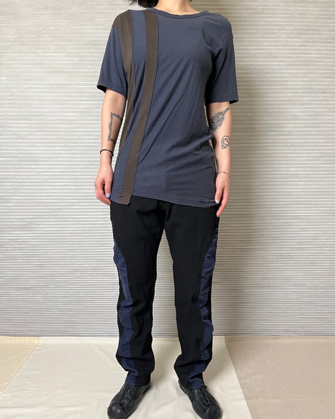 요지야마모토 regulation 배색 티셔츠 yohji yamamoto 상품이미지8