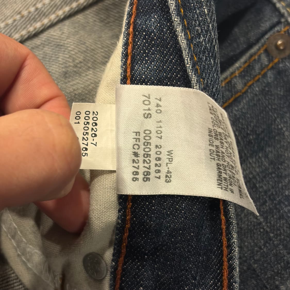 [31x32] 리바이스 505 레귤러핏 데님 팬츠 청바지 D428 상품이미지9