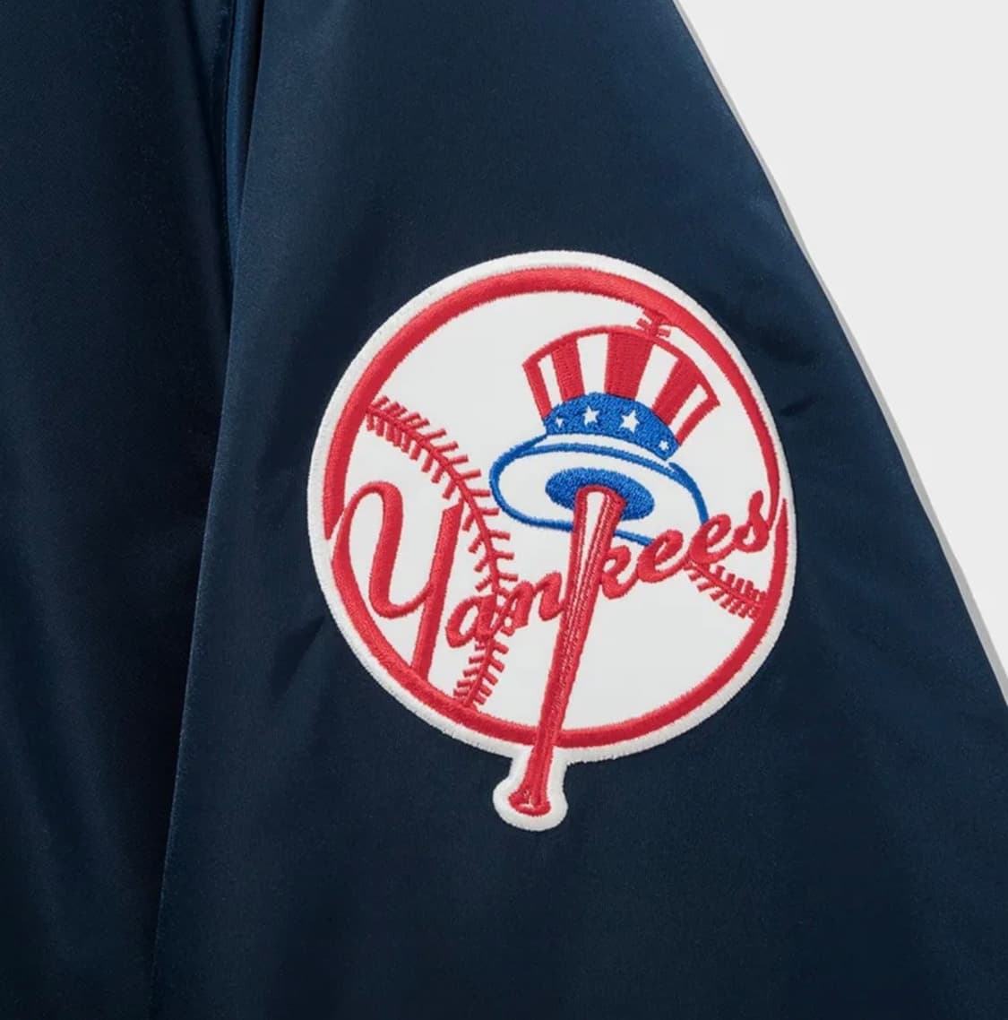 뉴에라 MLB 뉴욕 양키스 스타디움 자켓 네이비 상품이미지3