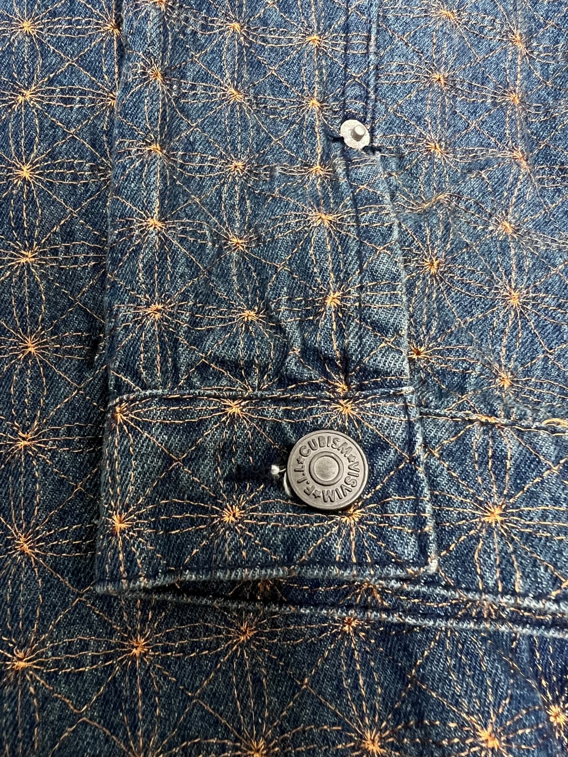 Visvim 사시코 산주로 데님 자켓 상품이미지5