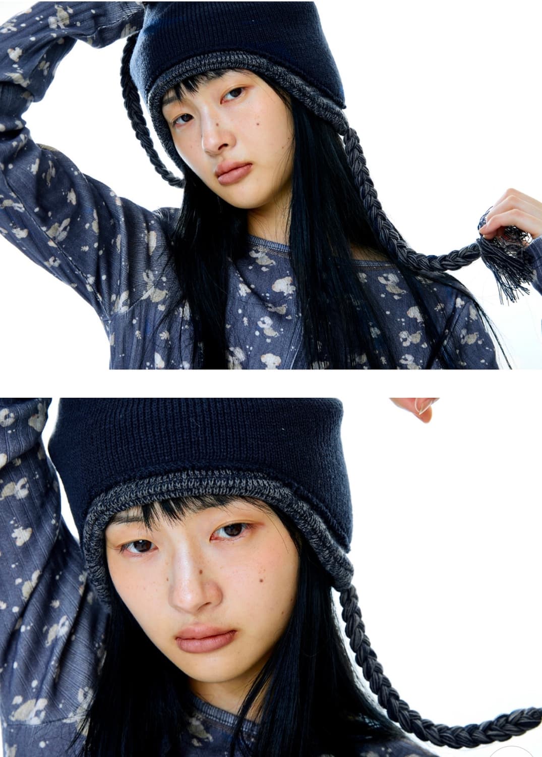 코이세이오 비니 네이비 상품이미지2