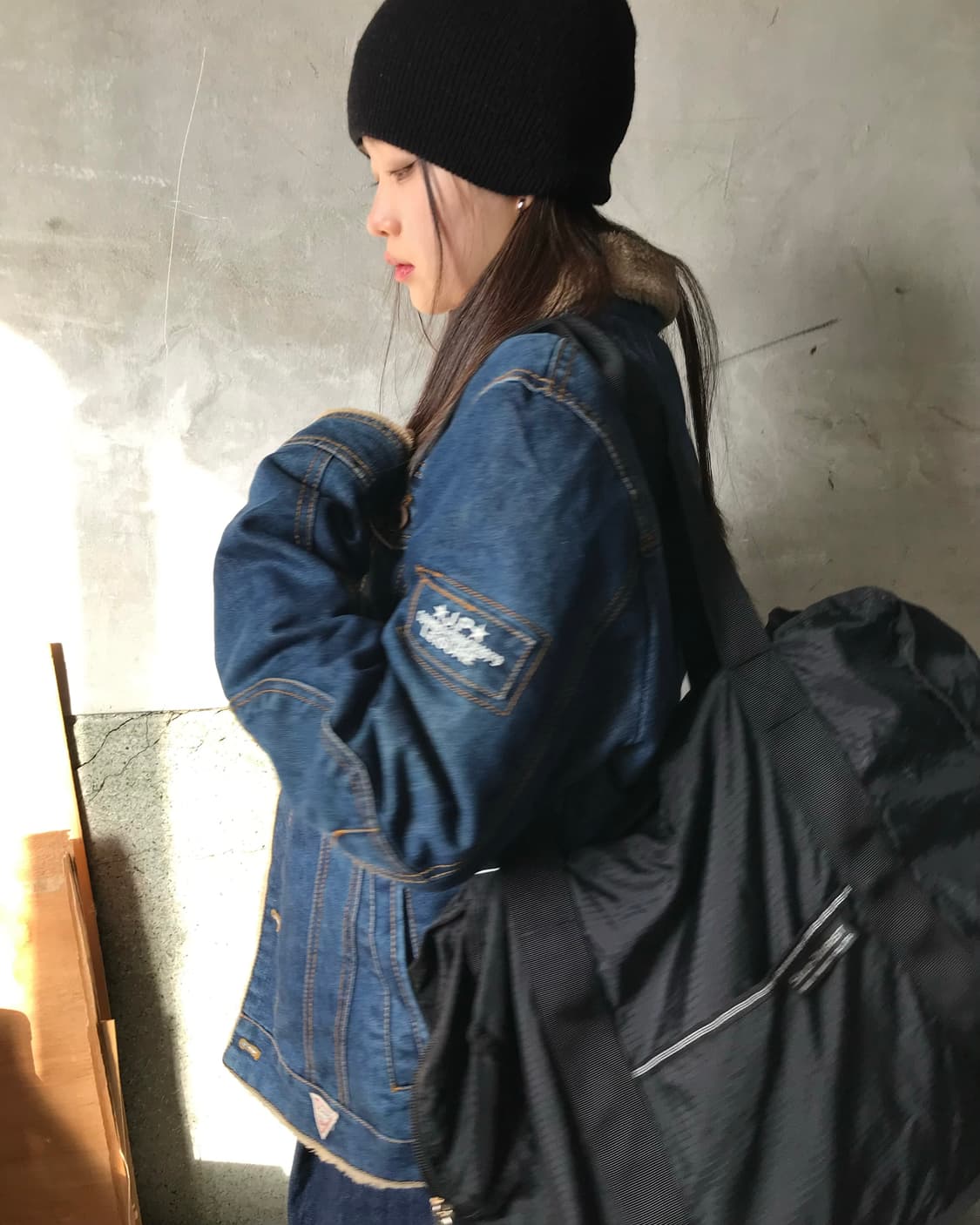 보아 안감 데님자켓  상품이미지4