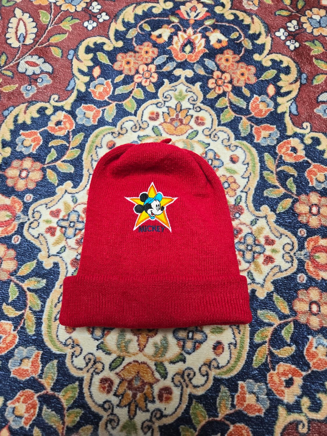 디즈니 오리지널 90s 재팬 빈티지 미키마우스 비니  상품이미지1