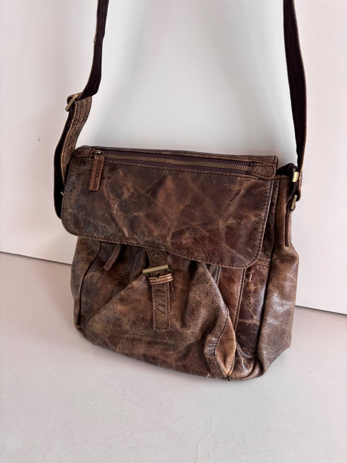 Vintage Curie Leather Bag 상품이미지1