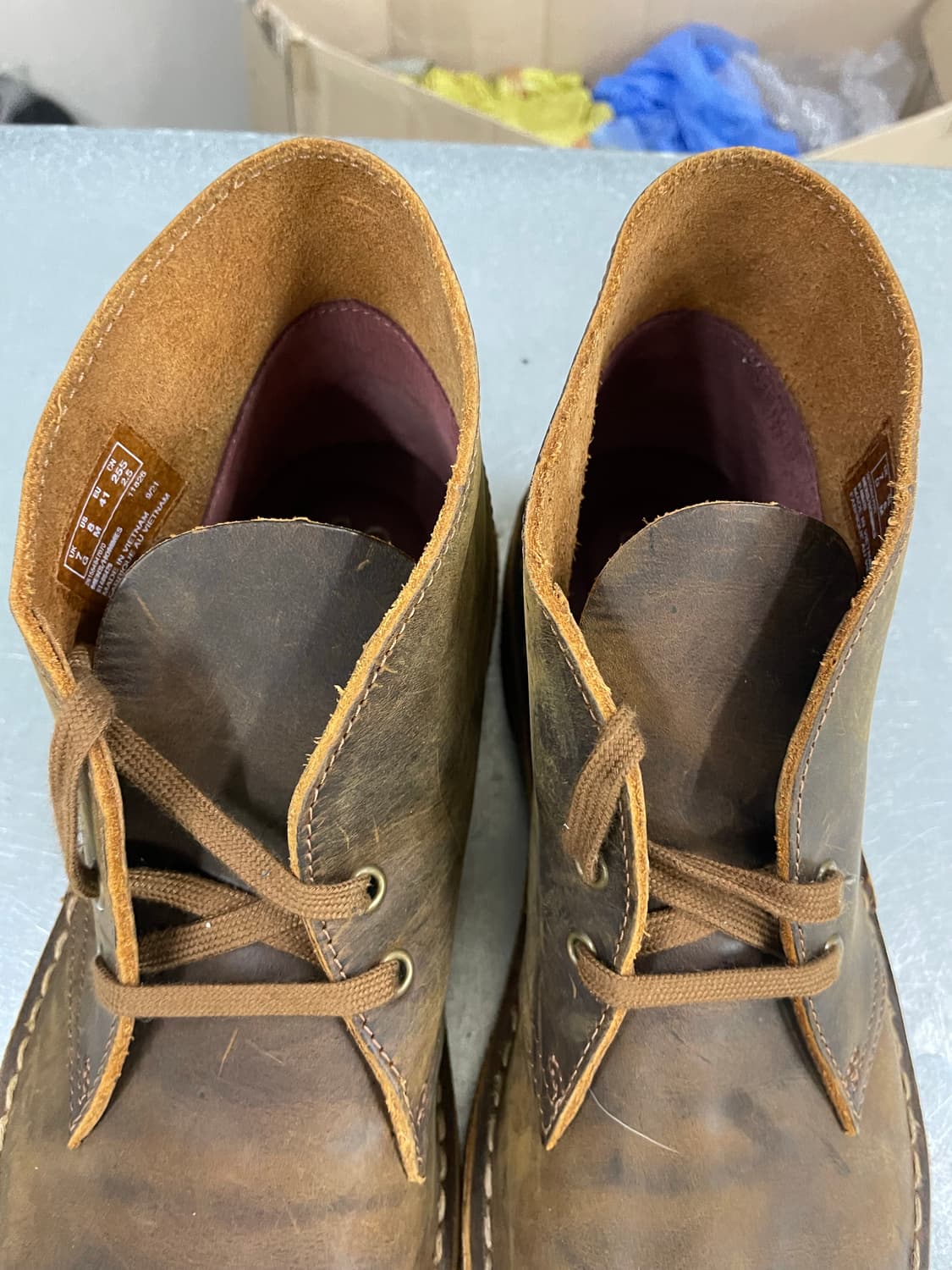 클락스 밀랍 코트 앵클 부츠 255 (gr-4514) 상품이미지9