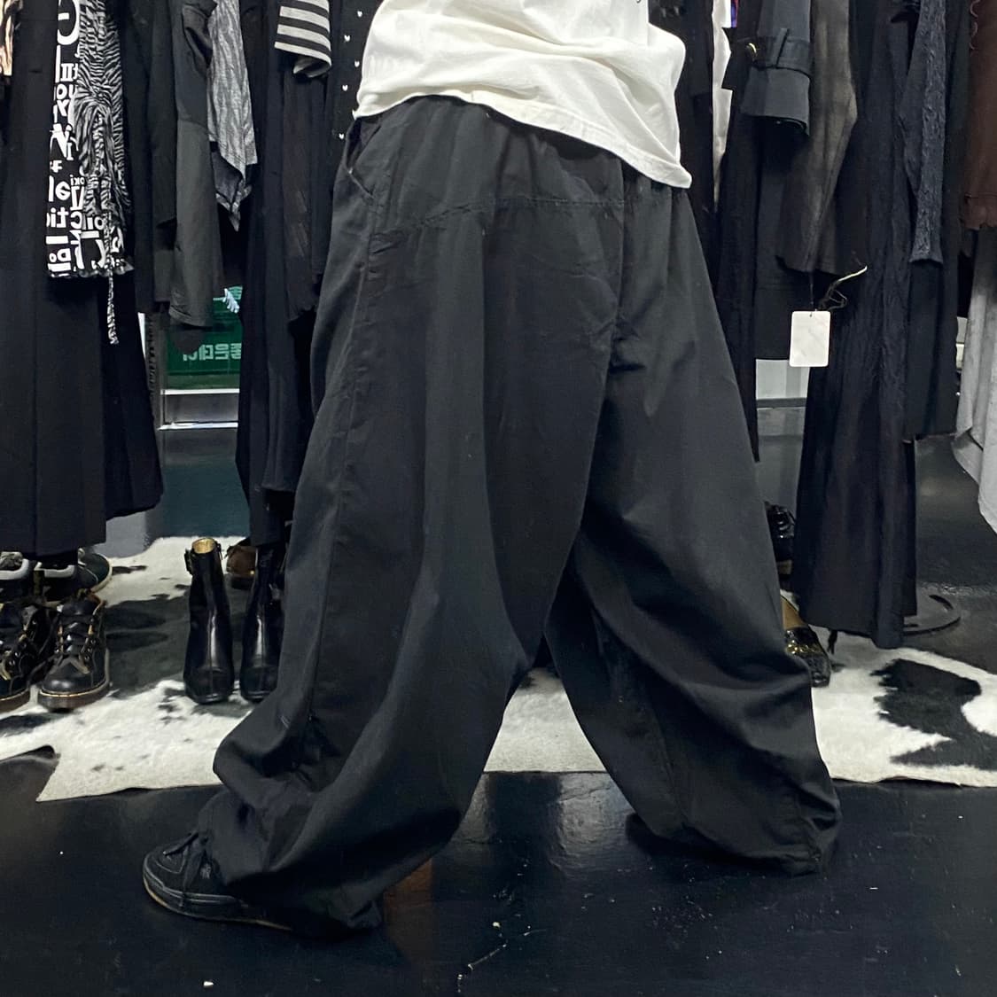 Japanese vtg 핀턱 디테일 벌룬팬츠 상품이미지2